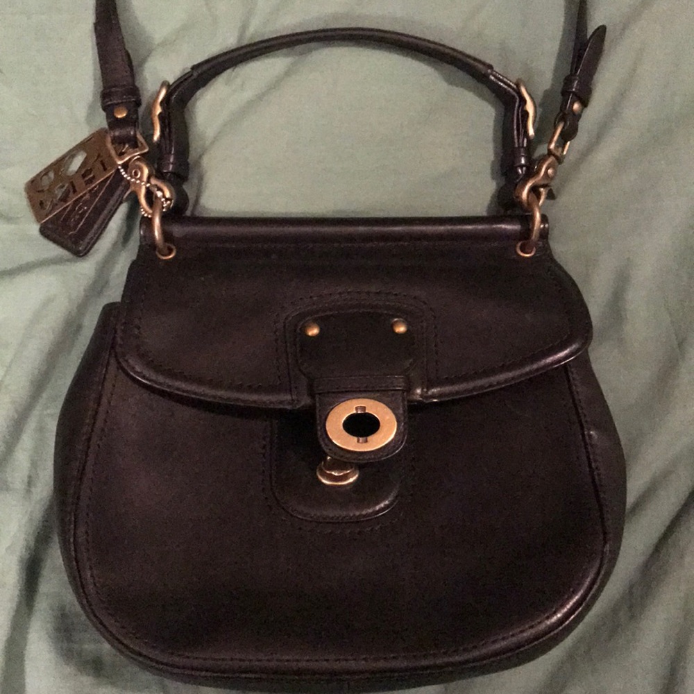 Coach Leather Willis Crossbody Purse